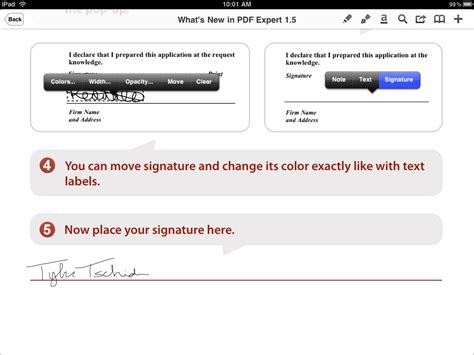 Readdle S PDF Expert For IPad Now Allows You To Add Signatures Type