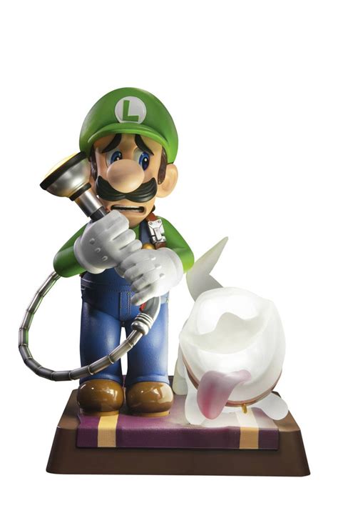 Luigis Mansion 3 Luigi and Polterpup 9-Inch PVC Statue - Comic Spot