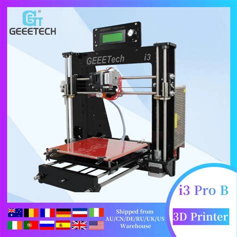 Geeetech Prusa I Pro B D Printer Acrylic Frame High Precision