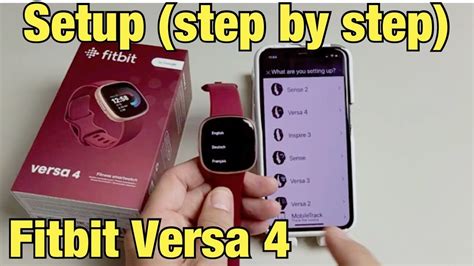 Fitbit Versa 4 How To Setup Step By Step On Android Phone Or IPhone