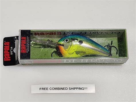 Rapala Dives To Parrot Dt Prt Dt Balsa Action Crankbait For