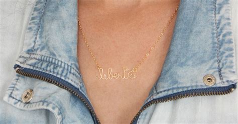 Crea Un Collar Personalizado Con Letras