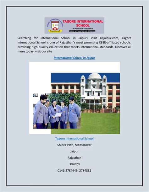 PPT - International School in Jaipur Tisjaipur.com PowerPoint ...