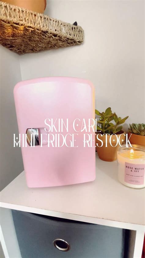 SKIN CARE MINI FRIDGE | Skin care, Mini fridge, Mini