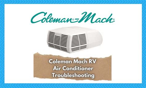 4 Common Coleman Mach RV Air Conditioner Problems Troubleshooting