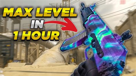 Mw Fastest Weapon Xp Method To Max Level Gold Guns Fast Modern