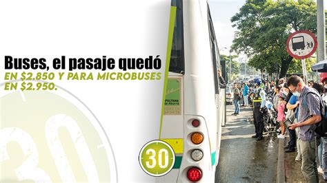 Vea Las Nuevas Tarifas De Buses Y Busetas Con Un Incremento De 300