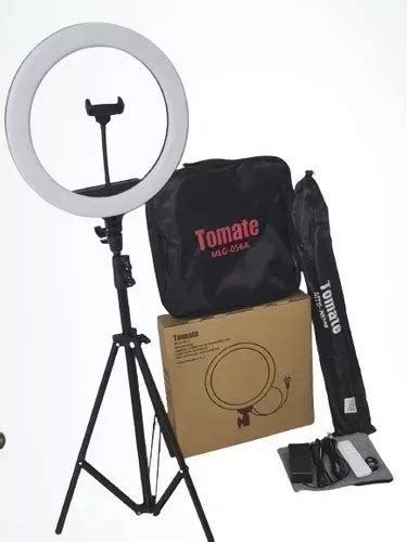 Ring Light 14 Polegada Tomate MLG 056a Tripe 2 10m Nf E