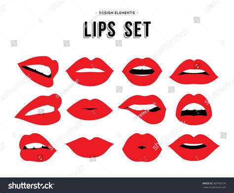 Lips Vector Fashion 151765 รายการ ภาพ ภาพสต็อกและเวกเตอร์ Shutterstock