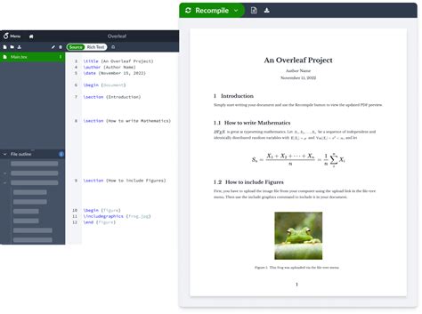 Overleaf Features Benefits Overleaf Online LaTeX Editor