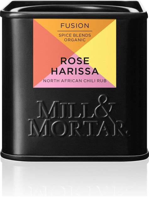 Mill Mortar Bio Kruidenmix Rose Harissa Noord Afrikaanse Chili