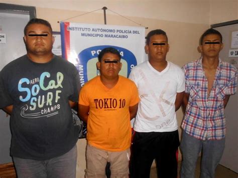 Estos 4 Hombres Fueron Capturados In Fraganti Por Polimaracaibo