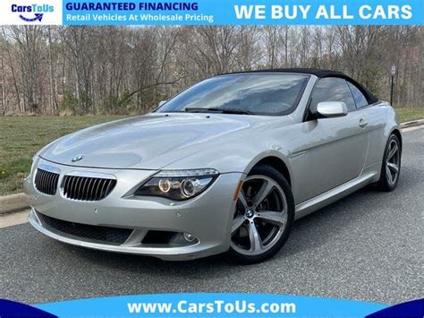 Used 2008 Bmw 6 Series 650i Convertible Rwd For Sale With Photos Cargurus