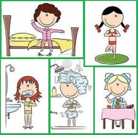 paragraph   daily routine class