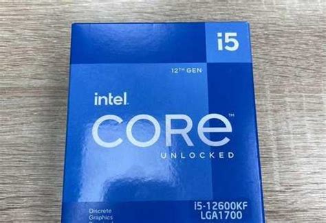 Новый Процессор Intel Core I5 12600kf Box Festimaru Мониторинг объявлений