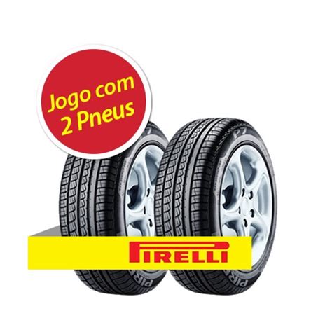 Kit Pneu Pirelli 185 60R15 88H P7 2 Unidades Submarino