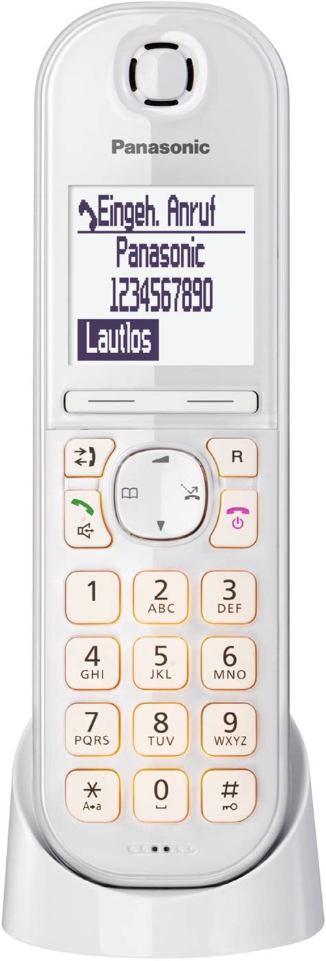 Panasonic Kx Tgq Gw Schnurloses Ip Telefon Wei Euronics