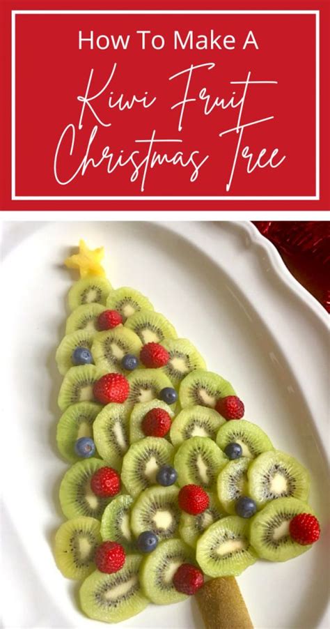 Kiwi Fruit Christmas Tree | Fruit christmas tree, Holiday snacks ...