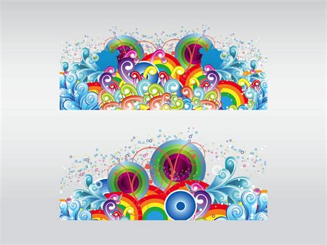 Colorful Design Elements Vector Art & Graphics | freevector.com