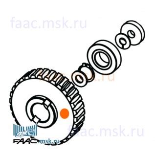 Шестерня редуктора для приводов откатных ворот FAAC 746, 844 серий