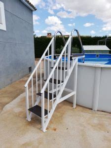 Descubre Nuestras Ofertas En Escaleras Piscina Desmontable Entra Ya