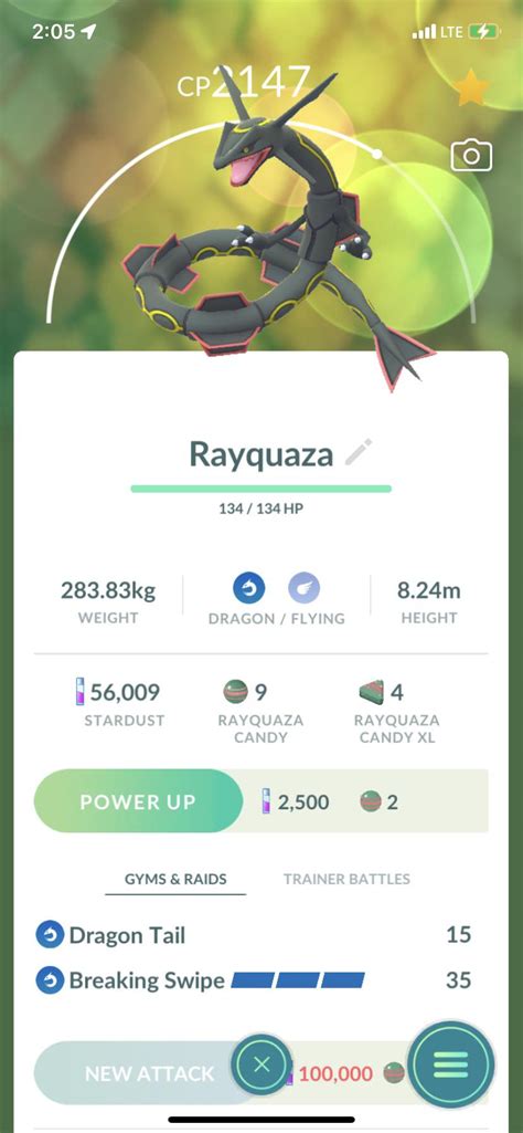 What’s the best move set for Rayquaza? : r/pokemongo