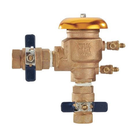 765 Bronze Pressure Vacuum Breaker Backflow Preventer Quarter Turn