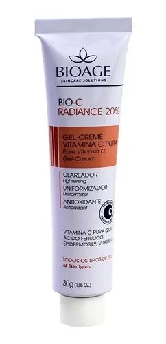 Gel Clareamento Facial Vitamina C Radiance Bioage G Frete Gr Tis