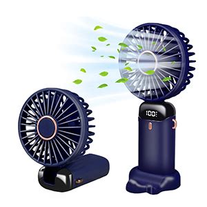 Jsdoin Hand Held Fan Portable Handheld Usb Rechargeable Fans With