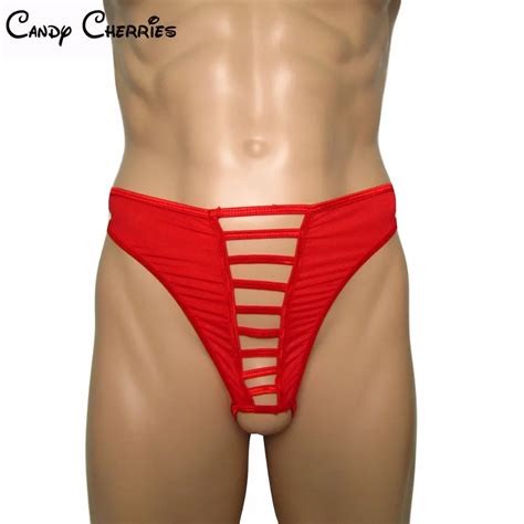 Bandage Mens Thong Bikini Thong Thongs Gstrings Penis Pouch Tangas Gay