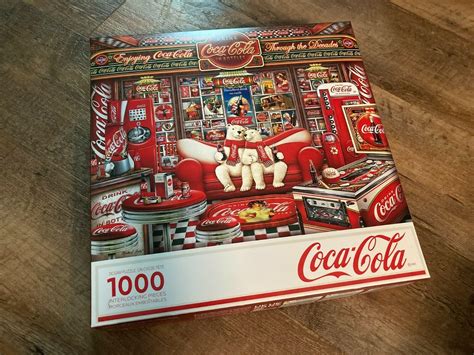 Springbok Coke Coca Cola Decades Jigsaw Puzzle Pieces Mint