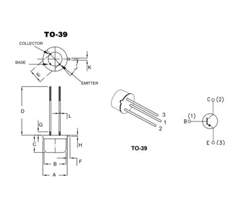 2n2905 Transistor Pnp Encapsulado Metalico Mexbit