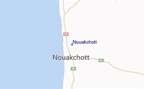 Nouakchott Tide Station Location Guide