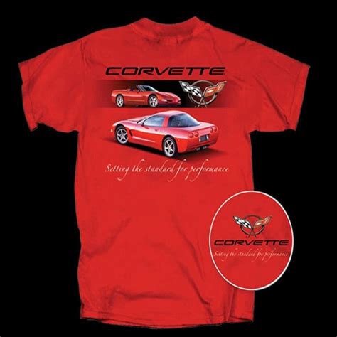 C5 1997 2004 Chevrolet Corvette Setting The Standard For Performance T Shirt Choose Size