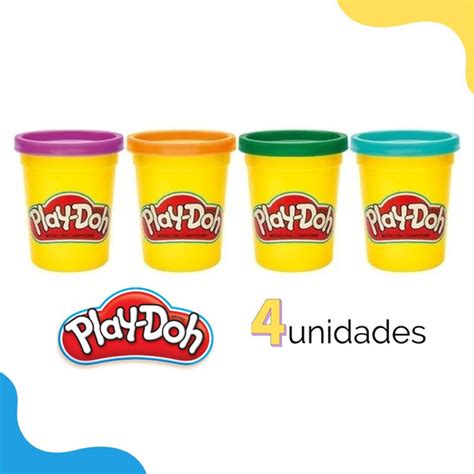 Kit Play Doh 20 Potes Massinha De Modelar Ônibus Hasbro MercadoLivre