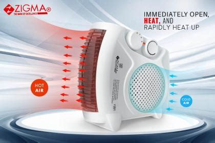 Zigma Z 30 Quiet Performance Fan Room Heater JioMart