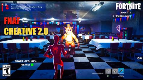 Fnaf Survival Creative 20 Map Code Fortnite Gameplay Horreur Map Epic Youtube