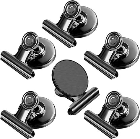 Findmag Pack Black Fridge Magnet Clips Magnets With Clips Magnetic