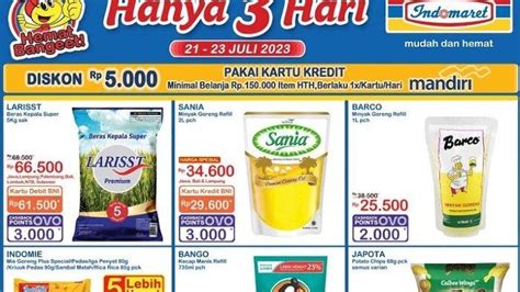 Katalog Promo Jsm Indomaret Juli Breas Minyak Indomie Diskon