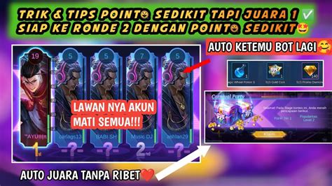 Cara Mudah Jadi Juara Di Event Carnival Party Mlbb Bug Event