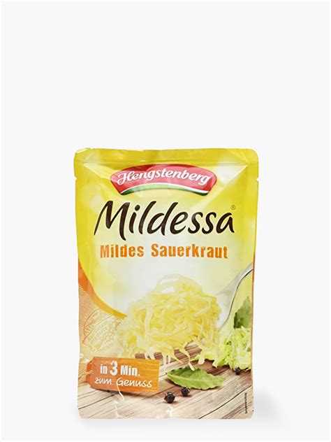 Hengstenberg Mildessa Mildes Sauerkraut 350g Order Online Flink