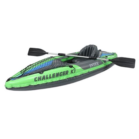 Eenpersoons Kayak Intex K1 Challenger Opblaas Kano S Een Persoon Kano