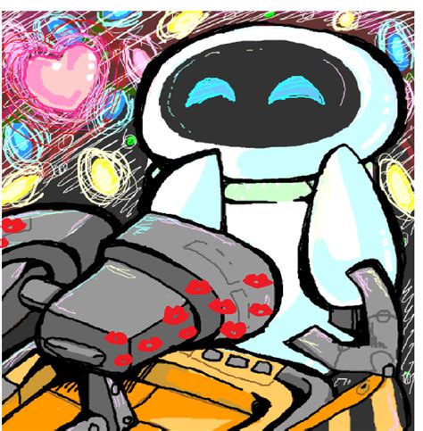 Eve Kiss Wall E By Cocohtfoc On Deviantart