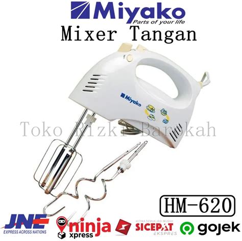 Miyako Hand Mixer Kue Mini Hm Mixer Tangan Mixer Pengaduk Adonan