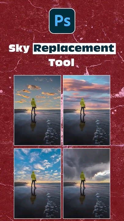 Sky Replacement Tool In Photoshop Ii Photoshop Tutorial Youtube