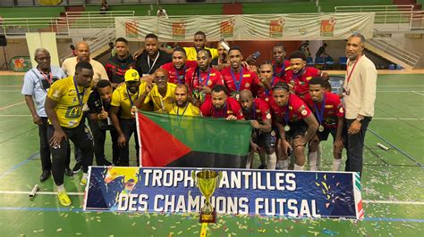 Futsal La Rel Ve Lamentinoise Remporte Le Troph E Antilles Des