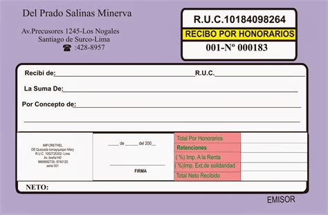 Tributemos Desarrollo Y Bienestar Tipos De Comprobantes De Pago