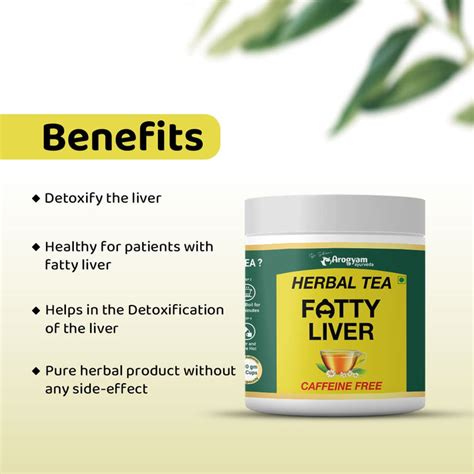 Fatty Liver Tablets And Herbal Tea Combo Ayurvedic Liver Detox Solution