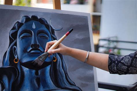 Adiyogi Shiva Painting :: Behance