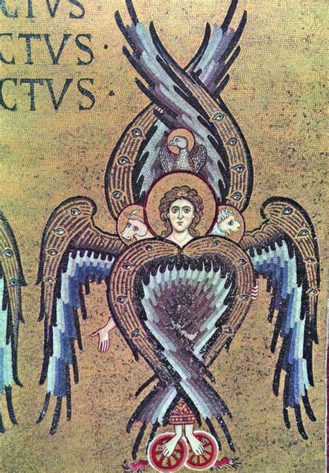 01c Monreale Seraphim Biblical Art Angel Art Seraphim